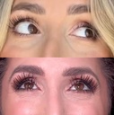 NutraLash by Nutralux Brow and Lash Growth Serum with Organic Ingredients Herkkille silmille - ärsyttämätön: Castor Oil (heksaaniton) + E-vitamiini + Keratin + Biotiini, Peptides, Swertia Japonica Extract, Kurpitsa siemenöljy, Acorus Calamus Root Extract, Panax Ginseng Extract, Pentylene Glycol ilmastointi hiusten kasvua