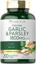 Carlyle Odorless Valkosipuli & Persilja 1800 mg 