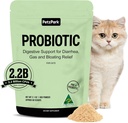 Probiootti Kissat ja kissat - Cat Probiootti jauhetta hiustenhoito, Ruoansulatuskanavan tuki, immuuni terveys, prebiootit, ja ripuli Relief - Sopii sisätiloissa Kissat ja kissat - 60 Scoops