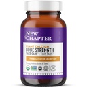 Uusi luku Kalsium täydentää - Bone Strength Tiny Tabs Plant-Based Organic Kalsium magnesium, D3+K2, Bone Health & Joint Mobility, Heart Support, 905 mg annos - 240 Tiny Tabs