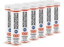 Tarkkuus Kosteus Elektrolyytti tabletit - Multi Strength Effervescent Hydration Tabletit - Taistelee Kramppi - alhainen kalorie, Gluteeniton, Vegaani / kasvissyöjä Friendly (12 Putket, 1000 mg/l - Orange Tube)