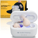 Audien Heading ATOM PRO 2 Langaton Ladattavat OTC kuulolaitteet, Premium Comfort Design ja lähes näkymätön