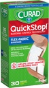CURAD QuickStop Verenvuodon hallinta Joustavia kankaita, valikoituja kokoja, 30
