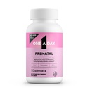 Yksi A-päivä prenataali vitamiinit - Foolihappo, Rauta, Omega- 3 (DHA), Raskaus vitamiinit naisille, Prenataali monivitamiini äidille ja vauvan tuki, Raskaus on 90 Ct (Pakkaus toukokuussa vary)