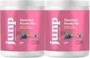 JUNP Elektrolyytit Kuiva-aine Ei sokeria Ei karbeja . Viiniköynnöksen puristettua viinirypälettä Infusioitu juoma Mix - Kalium ja suola Elektrolyytti Hydraation Powder Zero Calorie Sokeriton Elektrolyyttijauhe 180 tarjoilua