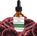 Reishi Tincture, Daily Supplement, Double Extracted High Potency, 2 Fl oz, 60 annosta