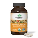 Organic INDIA Ashwagandha kapselit - Organic Ashwagandha täydentää - Vegan Ashwagandha juuri, gluteeniton, Kosher, ei-GMO, tukee stressiä lievittää, energia, ja uni - 180 kapselia