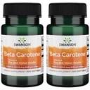 Swanson Beta-karoteeni (Vitamin A) Ihosilmät Immuunijärjestelmän antioksidantti tuki 10000 IU (3000 mikrog) 100 Sgels (2 pakkaus)