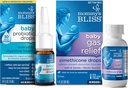 Äidin Bliss Baby Probiootti Drops Everyday for Ruoansulatus-ja immuniteettiterveyden, 30 Servings (Pack of 1) kanssa Nopeasti toimiva Baby Gas Relief Drops 100 Servings (Pack of 1)