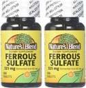 Nature's Blend Iron Ferrous Sulfate 325 mg BPK, assorted, Tabletit, 100
