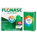 Flonaasi Allergia Relief Nenän sumutus, 24-tunnin ei-luottamuksellinen Multi-Symptom Relief 