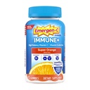 Emergen-C Immuuni+ Triple Action Immunosupport Gummies, BetaVia (R), 1000 mg C-vitamiinia, B-vitamiinia, D-vitamiinia ja antioksidantteja, Super Orange - 45