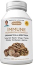 ANDREW LESSMAN Immuuni sieni Complex 360 kapselia ... Organic Full Spectrum Blend of Seven Mushrooms... tukee tervettä immuunitoimintoa... Ei lisäaineita. Sienikompleksin lisäosa