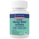 WELMATE - Allergia Relief - Loratadine 10 mg - 24 tuntia Relief Antihistamiini - Non Drowsy - Runny Nenä - Aivastelu - Kutittava nenä ja kurkku - Vesisilmät - Sisällä ja ulkona Allergia Lääkkeet - 100