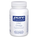 O.N.E. Omega - Fish Oil Supplement for Heart Health, joints, Skin, Eyes, and Cognition* - Fish Oil Concentration with EPA and DHA - 60 Softgel Capsules