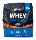 Kirkland Allekirjoitus Whey 25g proteiinia,1g sokeria,5.6g BCAAs,noin 70 tarjoilua kermainen suklaa maustettu