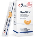 Designs for Health MyoStim - HMB + Collagen Peptides Powder L-leusine + Creatiini tukemaan terve ikääntyminen - voi auttaa lieventämään ikääntyminen lihasten menetys - Clementine-Flavored Drink (14 Stick Packs)