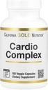 California Gold Nutrition Cardio Complex CardioAmino Blend, CardioPhyto Blend ja Coenzyme Q10, 180 kasviskapselit