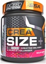 SSA Creatiini Monohydraatti Powder D-Ribose lihasten voitto ja Volumization, nopea lihasten Recovery ... Pure Micronized Creatiini ... Time Release Blend ... 1.2lb (melon Candy)