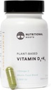 Ravitsemusjuuret - D3-vitamiini ja K2-5000 iu - 1 miljardia PMY Probiootit - Algal Omega 3 DHA - Immuunituki - Ravintolisä - Vegan Formula - 1 kuukausi toimitus - 30 kapselia