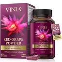 Vinia 12-tunnin Piceid Resveratrolin lisäosa. Typpioksidibooster. Tukee Heart Health, Veren virtaus, Boost happi Superfood Powder, Keto Friendly. Vegaani ja muut kuin muuntogeeniset organismit