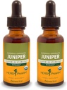 Herb Pharm Certified Organic Liquid Extract for virtsatiejärjestelmän tukea Juniper 1 Fl Oz (pakkaus 2)
