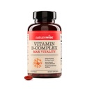 NatureWise B-vitamiinikompleksi naisille ja miehille - Foolihappobiotiini B1 B2 B3 B6 B12 - Tukisolun energia & henkinen selkeys - Gluteenittomat ja meijerittömät, muut kuin GMO:t - 150 Softgels[5-Kuukauden tarjonta]