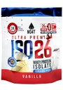 ISO26 Grass Fed Whey Protein Isolaatti ilman keinotekoisia makeutusaineita. Luonnollisesti makeutettu Monk Fruit, 1,6 punta, 24 tarjoilua, maitosuklaa (Iso 26 Pouch Vanilla)