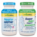 HEAL-N-SOOTHE ja Super yhteinen tuki - Natural Joint Supplements