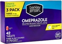 berkley Jensen Omeprazole 20 mg Viivästynyt vapautuminen Tabletit - Heartburn Medicine- Acid Reducer pillereitä - Hoidot usein närästys - 3 x 14-päivä Kurssit, 42 Count Total (Pack of 1)