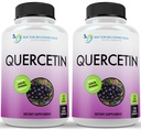 DOCTOR SUOSITETUT LIITTEET Quercetin 1000 mg per serving - vitamiinilisä, (Vegan non-GMO) (120 kasviskapselia, pakkaus 2)