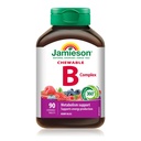 Jamieson Delicious Chewable Formula B Complex Berry Bliss 90 tablettia