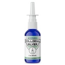 FWS Kolloidinen Silver Nasal Spray - 2oz - Ultra Fine Silver Mist - 50 ppm - 99.99% Puhtaus - Sinus Relief - Helps with Dry, Iritated, Stuffy Nenä - Immunojärjestelmän tuki - aikuisille ja teini-ikäisille
