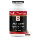Terveys huolestuttaa Rauhallinen Spirit - Stressiraippa täydentää Kiinan kasviperäisten Blend - Tukee rauhoittava mieliala, & emotionaalinen hyvinvointi - Magnesium Glycinate & Hawthorn Extract - 270 kapselia