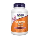 Now Foods Supplements, Caprylic Acid 600 mg, MCT (Medium-Chain Triglyseridit), 100 Softgels