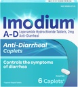 Imodium A-D Ripuli Ruoansulatuskanavan Caplets kanssa Loperamide HCl, Anti-Diarrheal Medicine auttaa hallitsemaan oireita ripulin vuoksi akuutti ja matkailijan ripuli, HSA/FSA Oikeutettu, 6 t