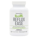 Natures Plus GI Natural Reflux Ease, Vanilja - 60 purutablettia - Nopeasti toimiva digestiivinen tuki - Kasvisruokaa, Gluteeniton - 60 tarjoilua