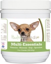 Terveet rodut Chihuahua Multi-Essentials Powder for Dogs - ihanteellinen täydentää vitamiineja, kivennäisaineita ja antioksidantteja koirallesi - 8 oz