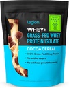 LEGION Whey+ Protein Whey Isolate alkaen Grass Fed Cows - Whey Protein Isolate Powder Low Calorie, non-GMO, Sokeriton, Laktoositon ja Gluteeniton, Kaikki luonnon proteiinijauhe miesten & naisten 30 tarjoilu