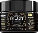 Shilajit Pure Himalayan Organic, 49g Jar Natural Shilajit Hartsi miehille ja naisille, 85+ Trace Minerals & Fulvic Acid, Pure Himalayan Extract, Natural Energy and Vitality Enhancer, 62.5 Ser
