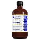 Premier Research Labs Liver-ND - Maksan Cleanse, Milk Thistle Extract, Milk Thistle Liquid Drops, Tincture Supplement Fermented Probiootit, kanssa antioksidantteja, Turmeric, 8 Fl Oz pullo