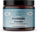 PAWZ Probiootti jauhe koirille - 90 Scoops Steak Flavor - edistää Gut Health and Digestion - Probiootit täydentää tukea Immuunijärjestelmä & iho ja takki terveys - Sopii kaikille koiratyypeille
