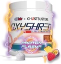 EHP Labs x Ghostbusters OxyShred Pre Treenout Powder & Shredding Supplement - Preworkout Powder acetyl L Carnitine, Energy Boost Drink - Proton Plasma, 60 Servings