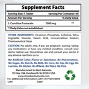 Best Naturals L-karnitiini 1000 mg & L-glutamiini 1000 mg