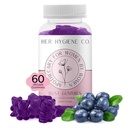 Hänen Hygienia Co. Rinta tuki Gummies for Women, Wellness & Luottamus, Natural kasviperäisten Blend, Multivitamiini curves, Fitness harjoitus täydentää, Vegan & non-GMO, Berry Flavor, 60 kreivi