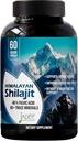 5000 mg Himalayan Shilajit Kapselit miehille ja naisille - 40% Fulvic Acid + 85+ Trace Minerals