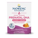 Nordic Naturals Nolla sokeri DHA prenataali vitamiini Gummies, mansikka appelsiini maku - 27 Gummies - täydentää raskauden - 600 mg Omega-3 kalaöljy ja 400 IU D3-27-vitamiini tarjoilu