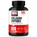 FORCE FACTOR Collagen Peptides, Collagen for women and men Made with Hydrolysed November Collagen Type 1 & 3 for Healthy Hair, Nails, & joints, Premium Quality, non-GMO, 120 Collagen Pills