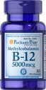 Puritaanit Pride Methylcobalamiini B-12 5000 Mcg-30 Microlozenges, 30