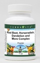 Liver Complex Powder - Punainen Beet-, Piparjuuri-, Voikukka ja enemmän (1 oz, ZIN: 512564) - 3 pakkaus